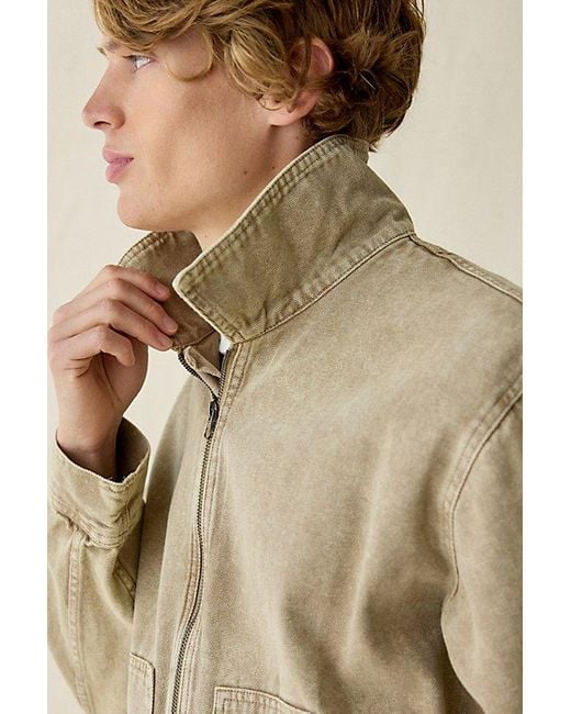 BDG Natural Kasper Textured Canvas Jacket for men