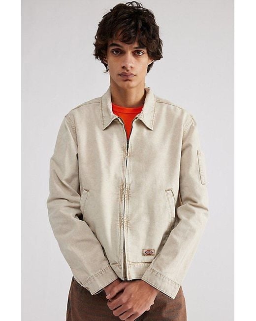 Dickies Natural Uo Exclusive Newington Washed Canvas Jacket for men