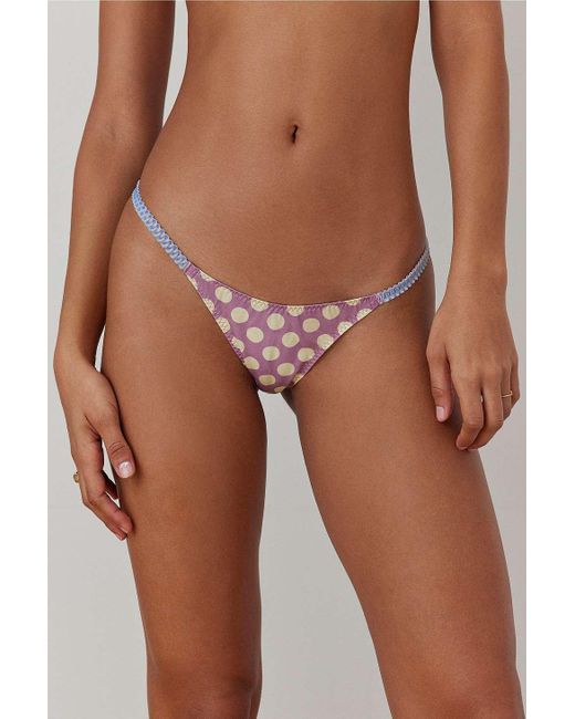 Out From Under Brown Cherry Pie Bikini Bottoms
