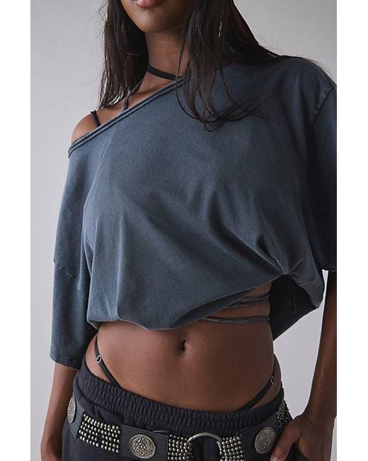 1st Position By Tinashe Blue Uo Exclusive No Sleep Convertible Tie Top