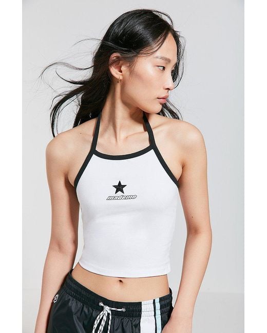 Converse Converse X Mademe Halter Top in White | Lyst