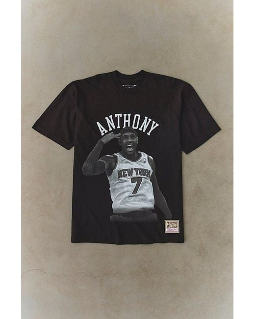 Mitchell & Ness Black Nba Throwback Legends Graphic Tee for men