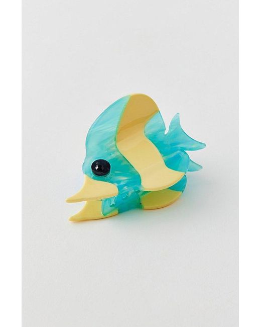 Urban Outfitters Blue Sea Creature Claw Clip