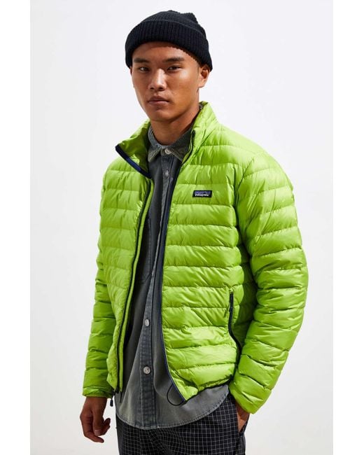 Patagonia Green Down Sweater Puffer Jacket for men