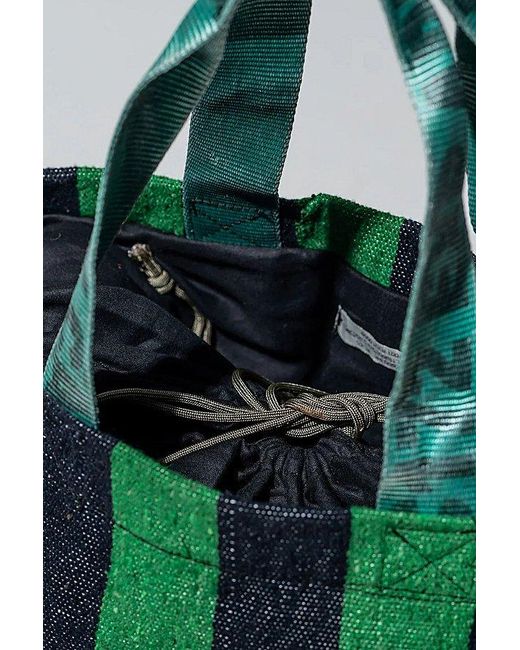 Puebco Multicolor Repurposed Rug Tote Bag