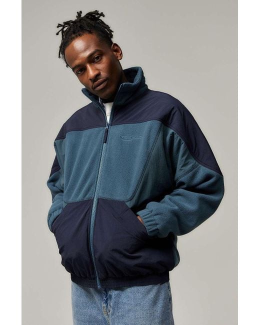 iets frans Blue Retro Fleece for men