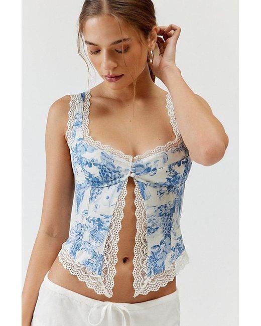 Out From Under Blue Dolce Verano Corset