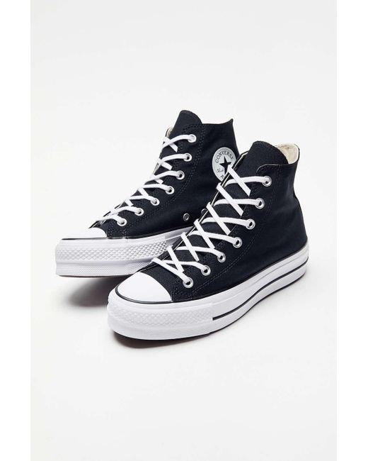 Converse Chuck Taylor All Star Canvas Platform High Top Sneaker In
