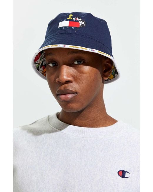 Tommy hilfiger bucket hat reversible Clearance