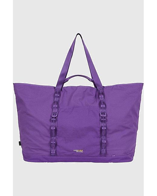 Supreme X-Large Tote Bag + Utility Pouch (Ss26) in Purple for Men