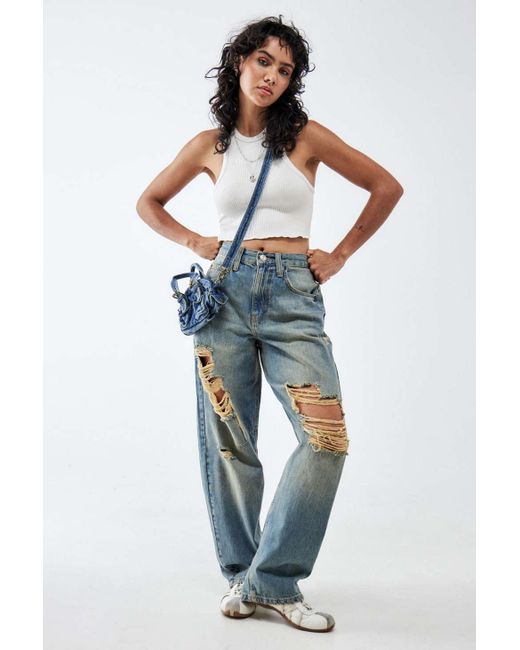 BDG Vintage Pink Tint Jaya Baggy Jeans - Pink 27W 32L At Urban Outfitters  for Women