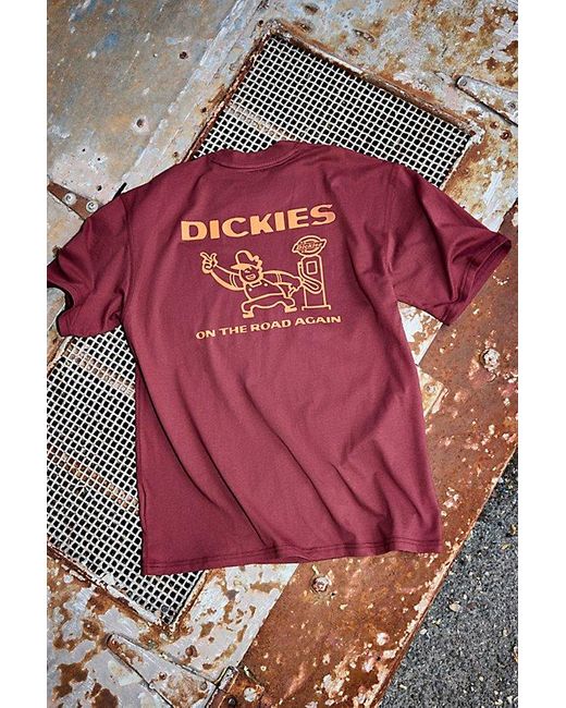 Dickies Multicolor Burns Graphic Tee for men