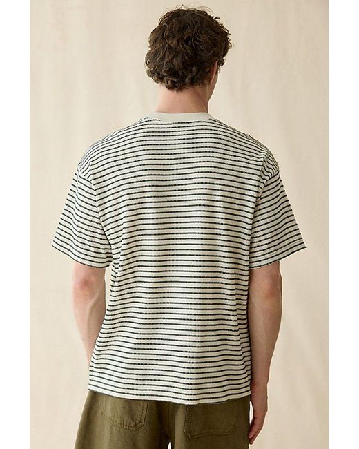 Obey Natural Edwin Stripe Tee for men