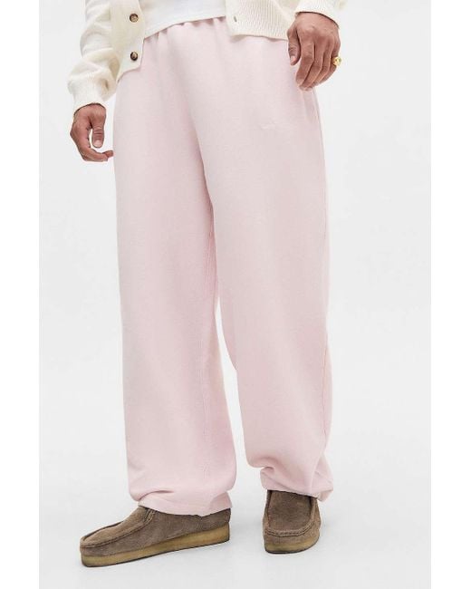 iets frans Ice Pink Harri Baggy Joggers for men