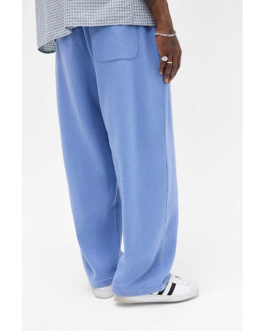 iets frans Blue Harri Plain Joggers for men