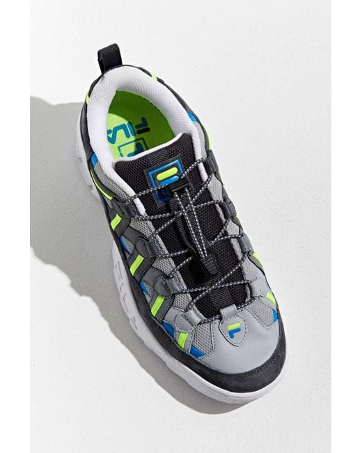 fila men calve grey canvas sneakers