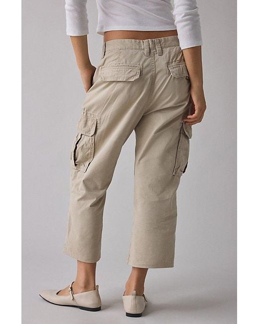 Vintage & ReMADE by UO Natural Remade By Uo Cargo Ankle Pant