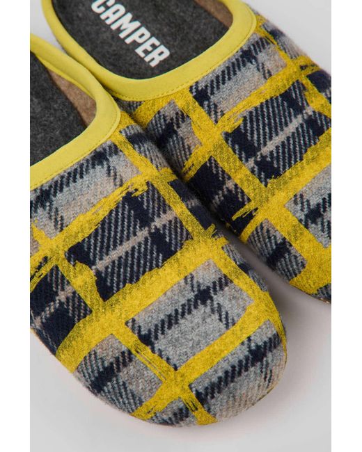 camper wool slippers