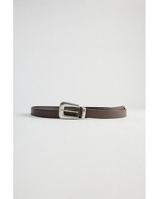 Urban Outfitters Brown Western Buckle Belt for men