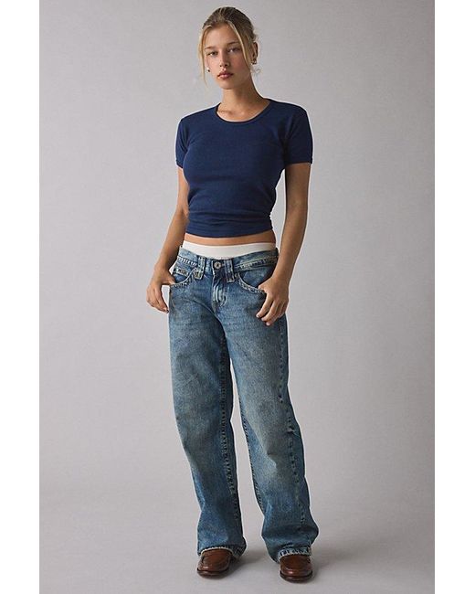 BDG Blue Kayla Low-Rise Jean