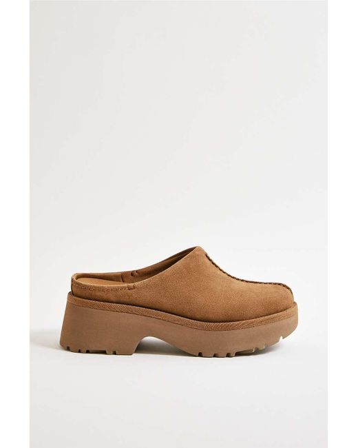 Ugg Brown Chestnut New Heights Clogs