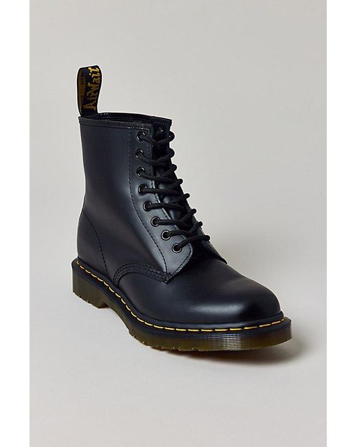 Dr. Martens Black 1460 Smooth Leather Lace Up Boot