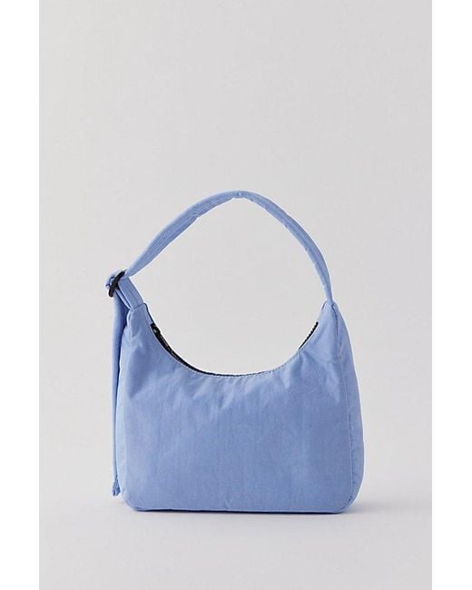 Baggu Blue Mini Nylon Shoulder Bag