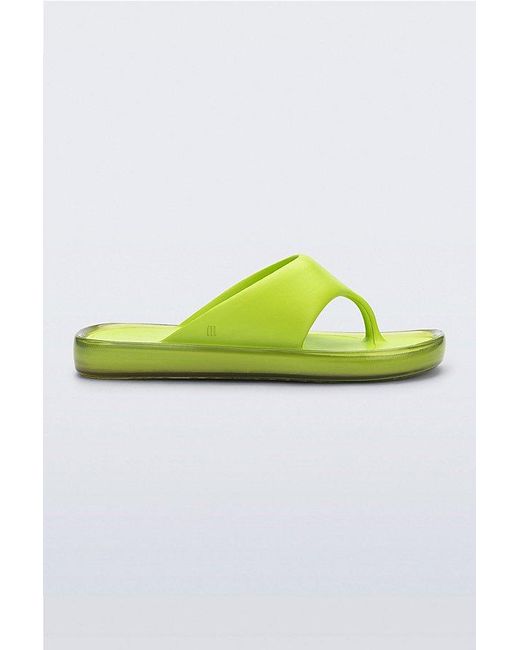 Melissa Green Float Jelly Thong Sandal