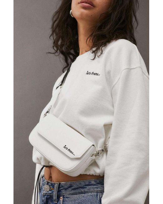 iets frans Pu Crossbody Bag in White Lyst