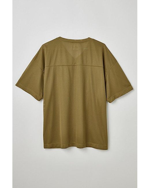 Standard Cloth Green Football Jersey Tee for men