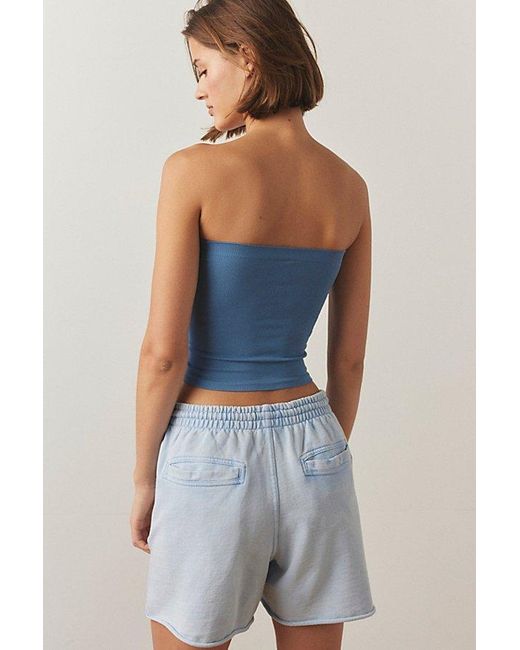 Out From Under Blue Seamless Longline Tube Top