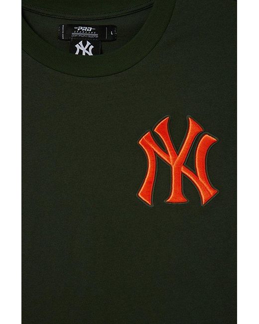 Pro Standard Green New York Yankees Mlb Essential Logo Tee for men