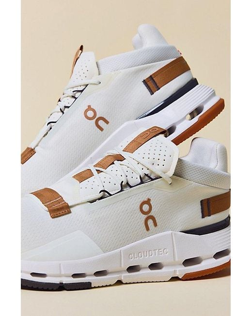On Shoes White Cloudnova 2 Sneakers for men