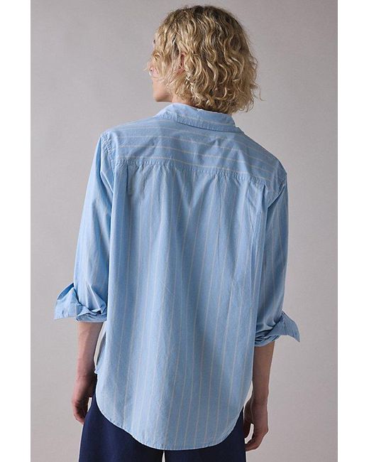 Urban Outfitters Gray Uo The Baggy Dress Shirt for men