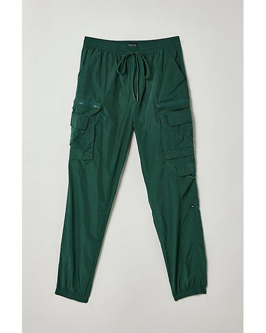 Standard Cloth Green Technical Cargo Pant for men