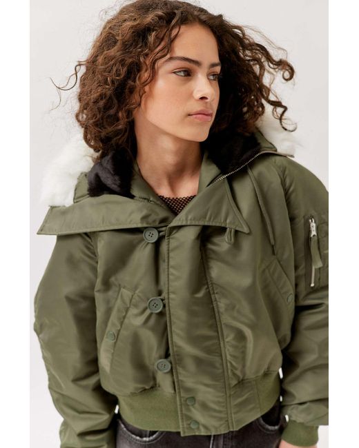 Urban Outfitters Uo Y2k Convertible Puffer Jacket in Green | Lyst Canada