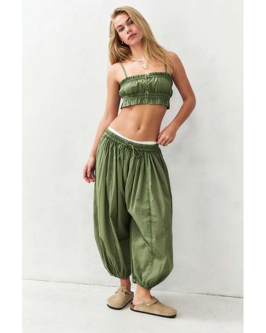 Out From Under Green Jasmine Cami Xs At Urban Outfitters