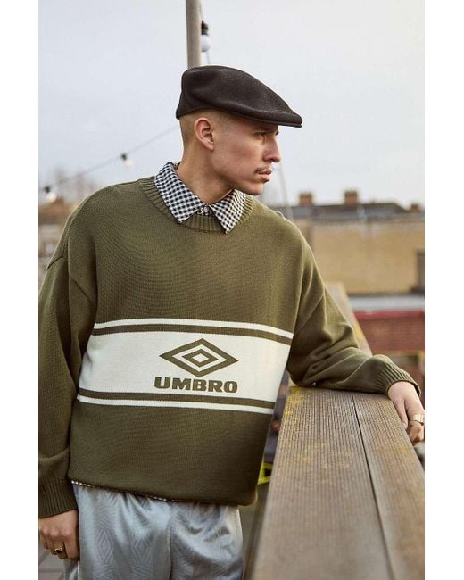 Umbro Uo Exclusive Dark Green Logo Jumper for men