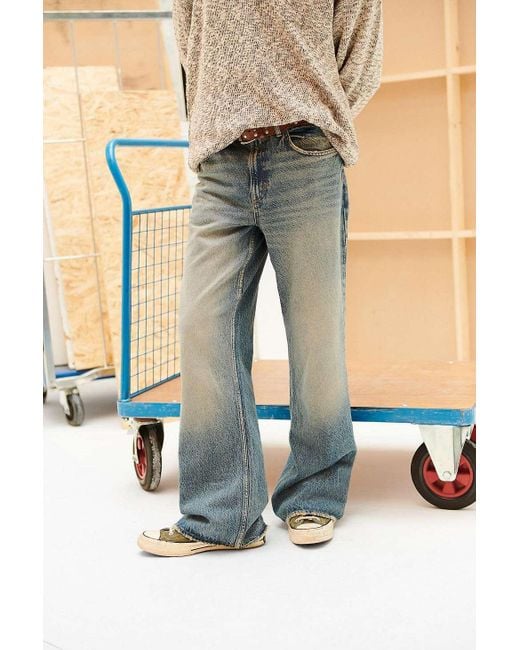 BDG Blue Dillan Flared Jeans for men