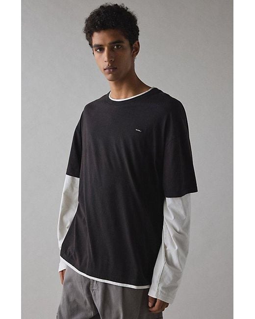 iets frans Gray Iets Frans. Iets Frans… Double Layer Long Sleeve Tee for men