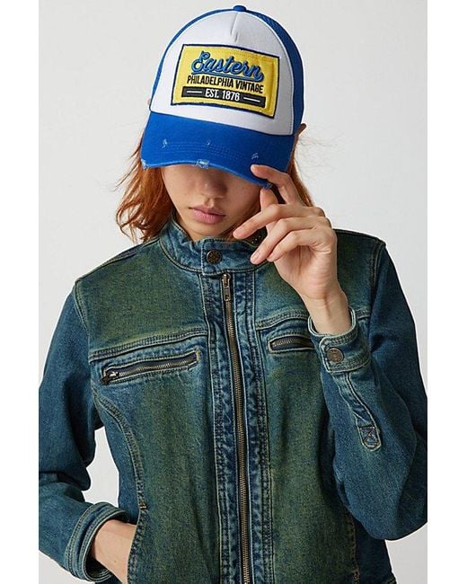 Urban Outfitters Blue Eastern Philly Vintage Trucker Hat