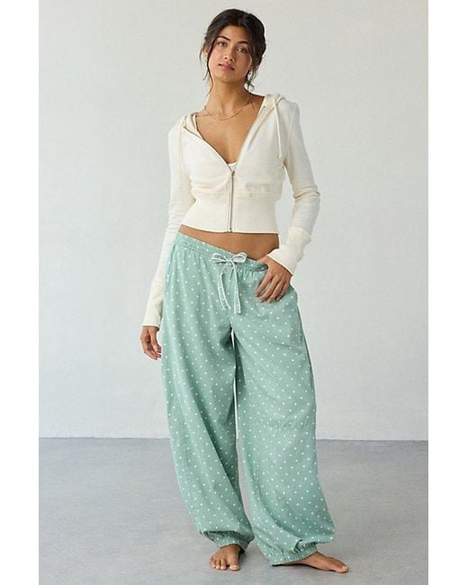 Out From Under Green Your Dreams Printed Lounge Jogger Pant