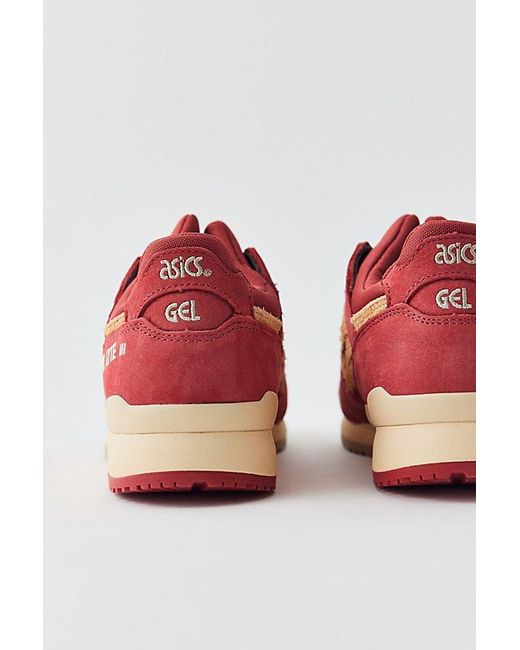 Asics Red Gel-Lyte Iii Og Sneaker