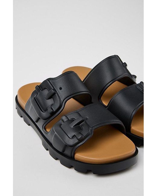 Camper Herren Brutus Sandale – Minimalistisches Design, Aus Tencel & Recyceltem PET, Mittelgrün