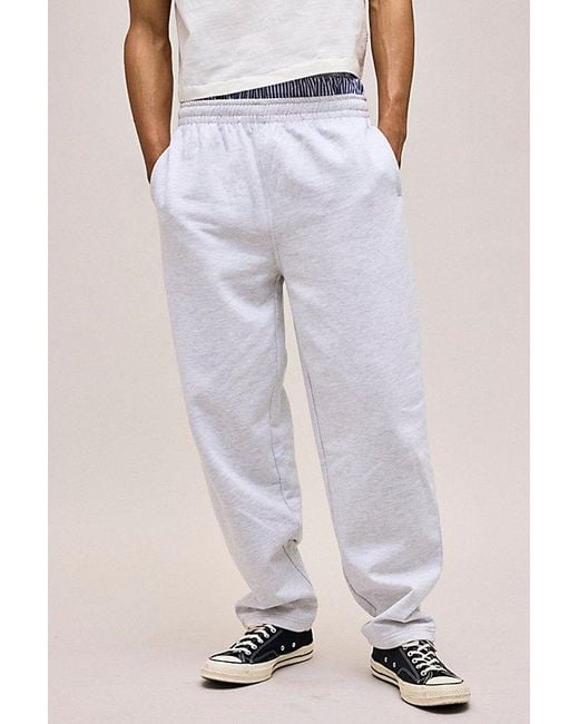 Urban Outfitters Gray Uo Uniform Relaxed Fit Sweatpant for men