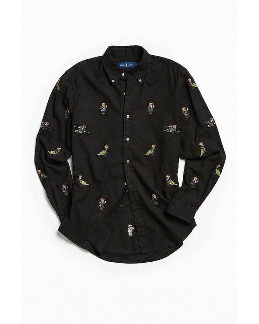 Ralph Lauren Polo Ralph Lauren Embroidered Bear Button down Shirt