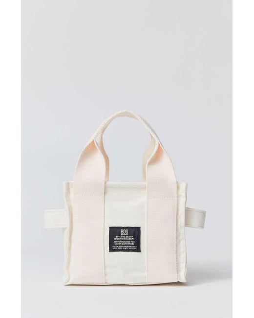 BDG Serena Mini Tote Bag In Neutral,at Urban Outfitters in Blue Lyst