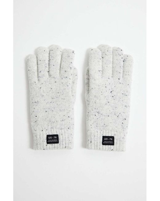 Urban Outfitters Gray Uo Super-soft Gloves