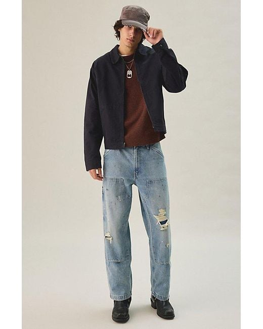BDG Black Kasper Twill Work Jacket for men