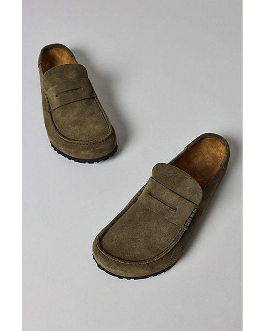 Birkenstock Metallic Naples Wrapped Suede Loafer for men